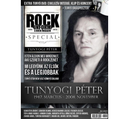 Tunyogi Péter - Rockinform Special újság + P. Mobil koncert DVD + poszter
